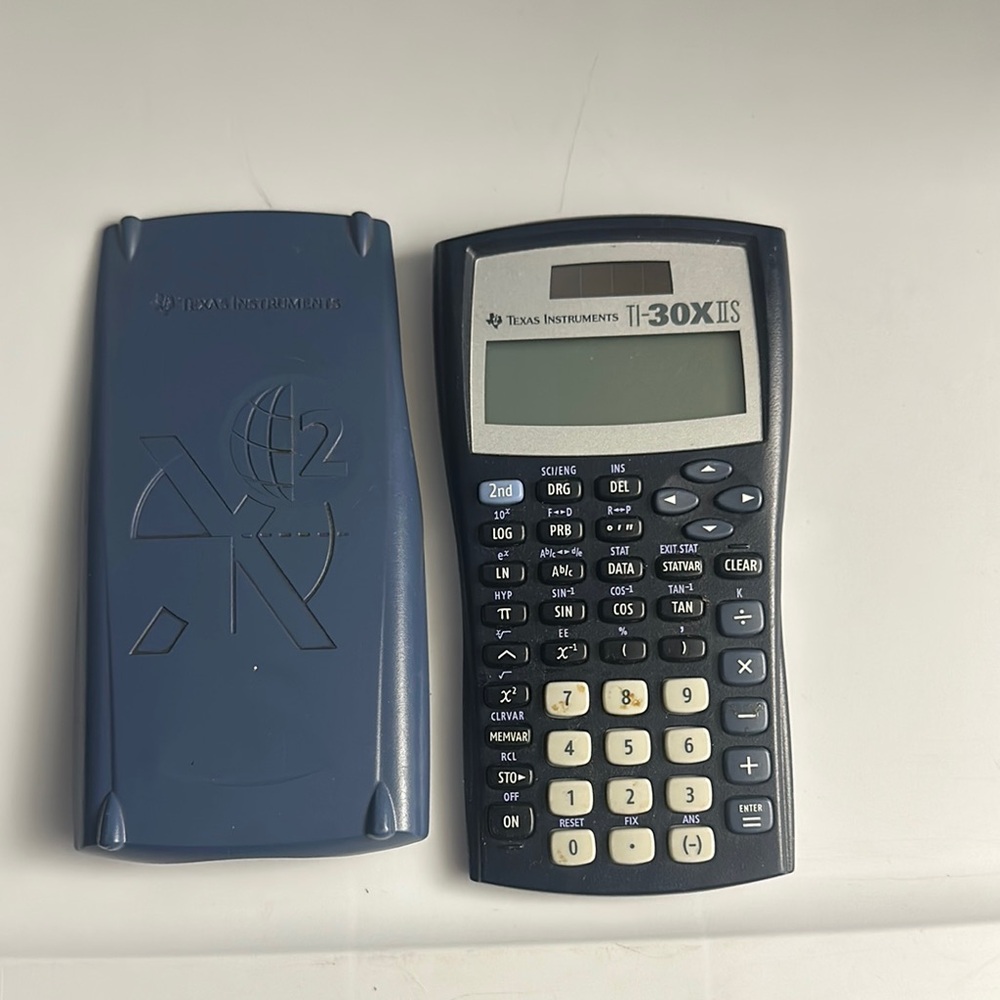 Texas Instruments TI-30X IIS Scientific Calculator - Blue